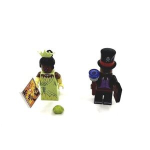 Lego Tiana and Dr. Facilier Minifigure Disney 100 CMF  - Retired -  No Baseplate